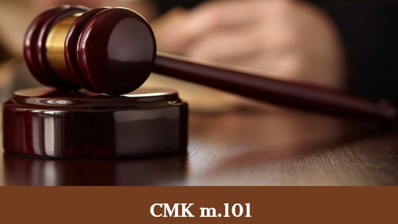 CMK Madde 101  Tutuklama Kararı