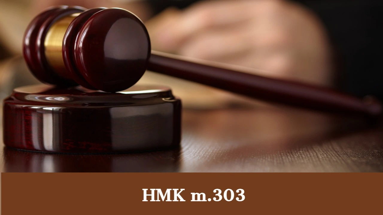 HMK Madde 303  Kesin hüküm