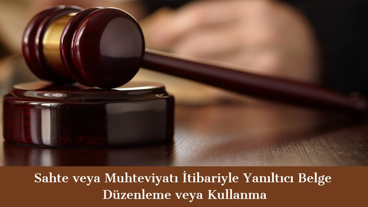 Sahte Belge veya Muhteviyatı İtibariyle Yanıltıcı Fatura  Kullanma ve Düzenleme